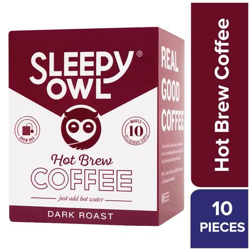 Sleepy Owl Hot Brew Coffee - 100percent Arabica, 100 g-1.webp